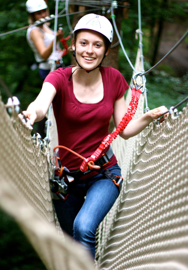 Kletteraction im Mainau Erlebniswald