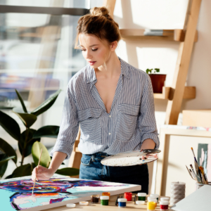 DIY - Malen nach Zahlen - Azubicard Hamburg