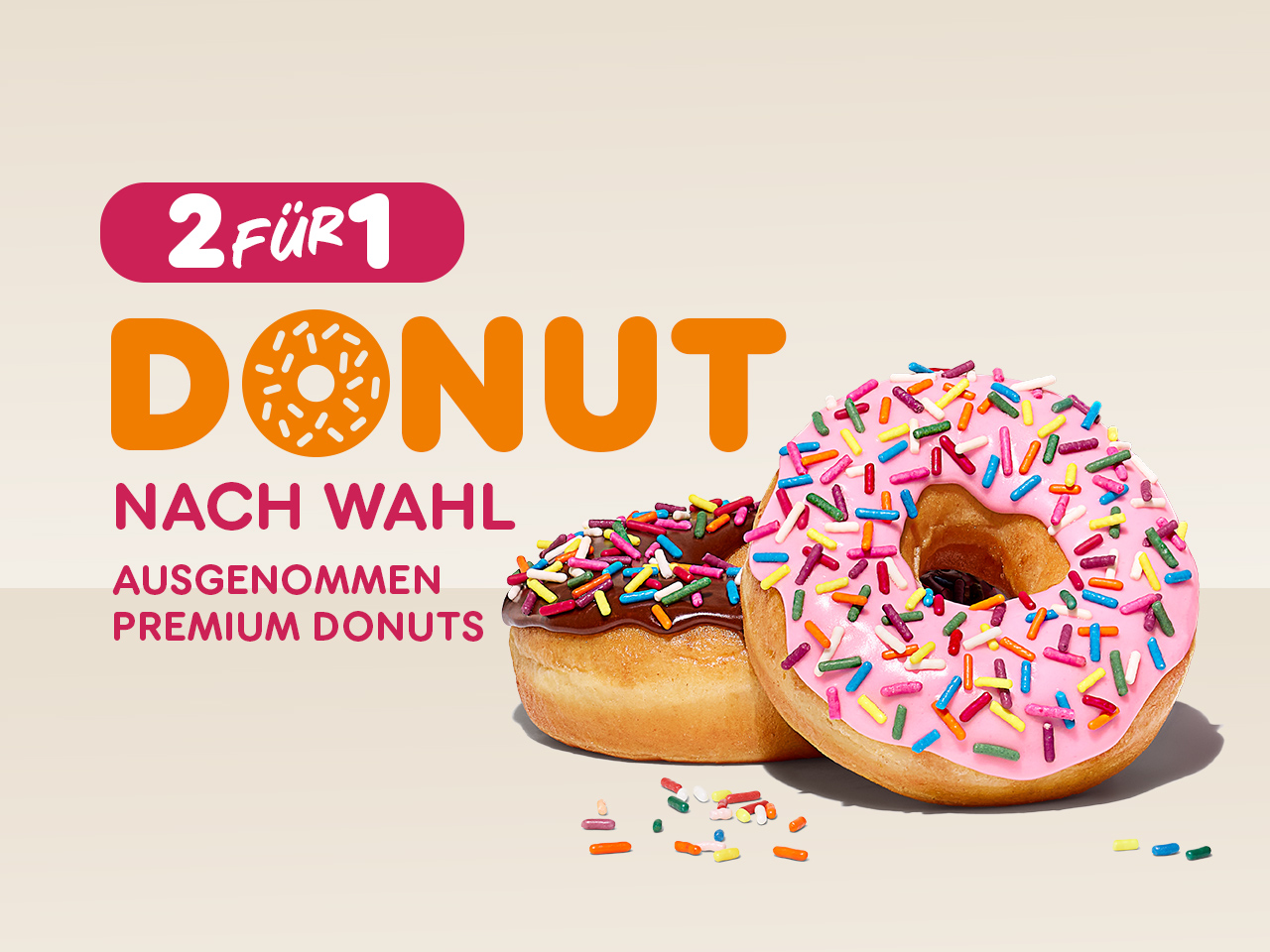 Beitrag Dunkin Donut Donuts