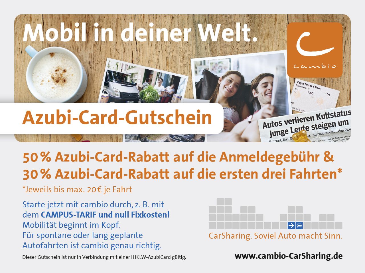 Cambio-Gutschein