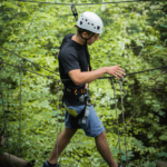 Kletteraction im Mainau Erlebniswald