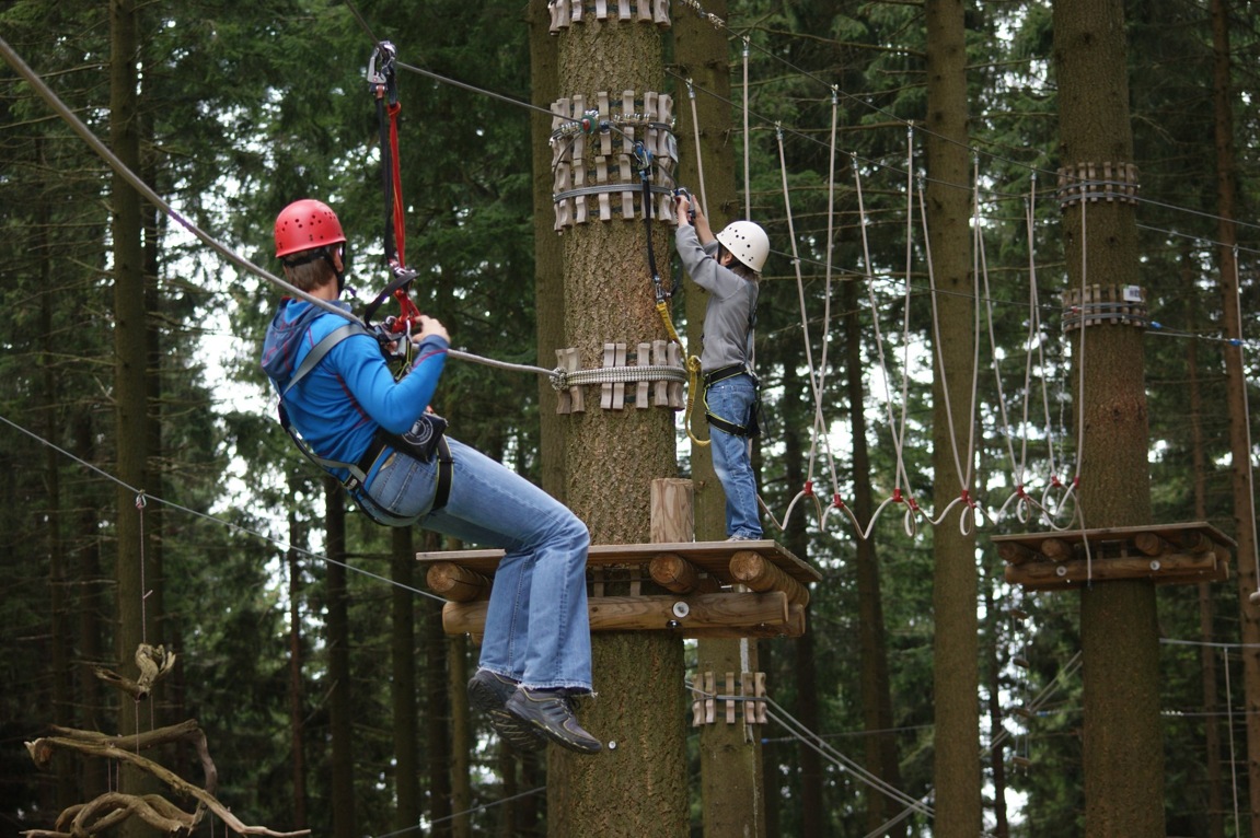 Waldseilgarten Highlive am Erbeskopf