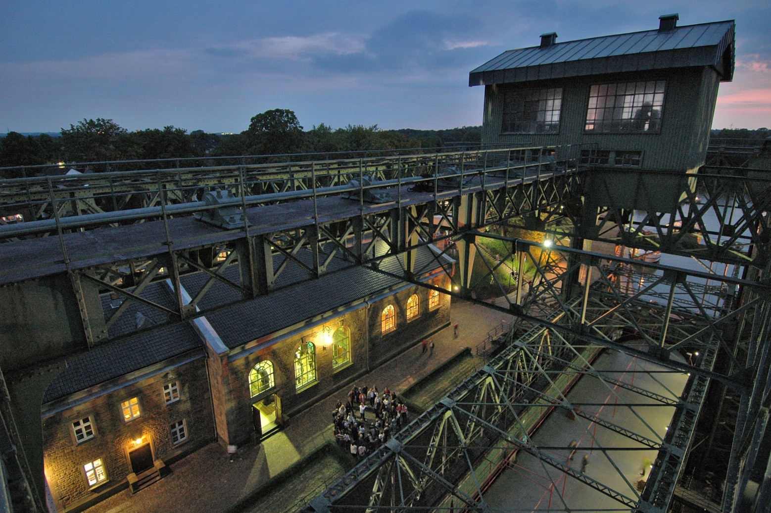 Schiffshebewerk Henrichenburg in Waltrop (Kreis Recklinghausen)