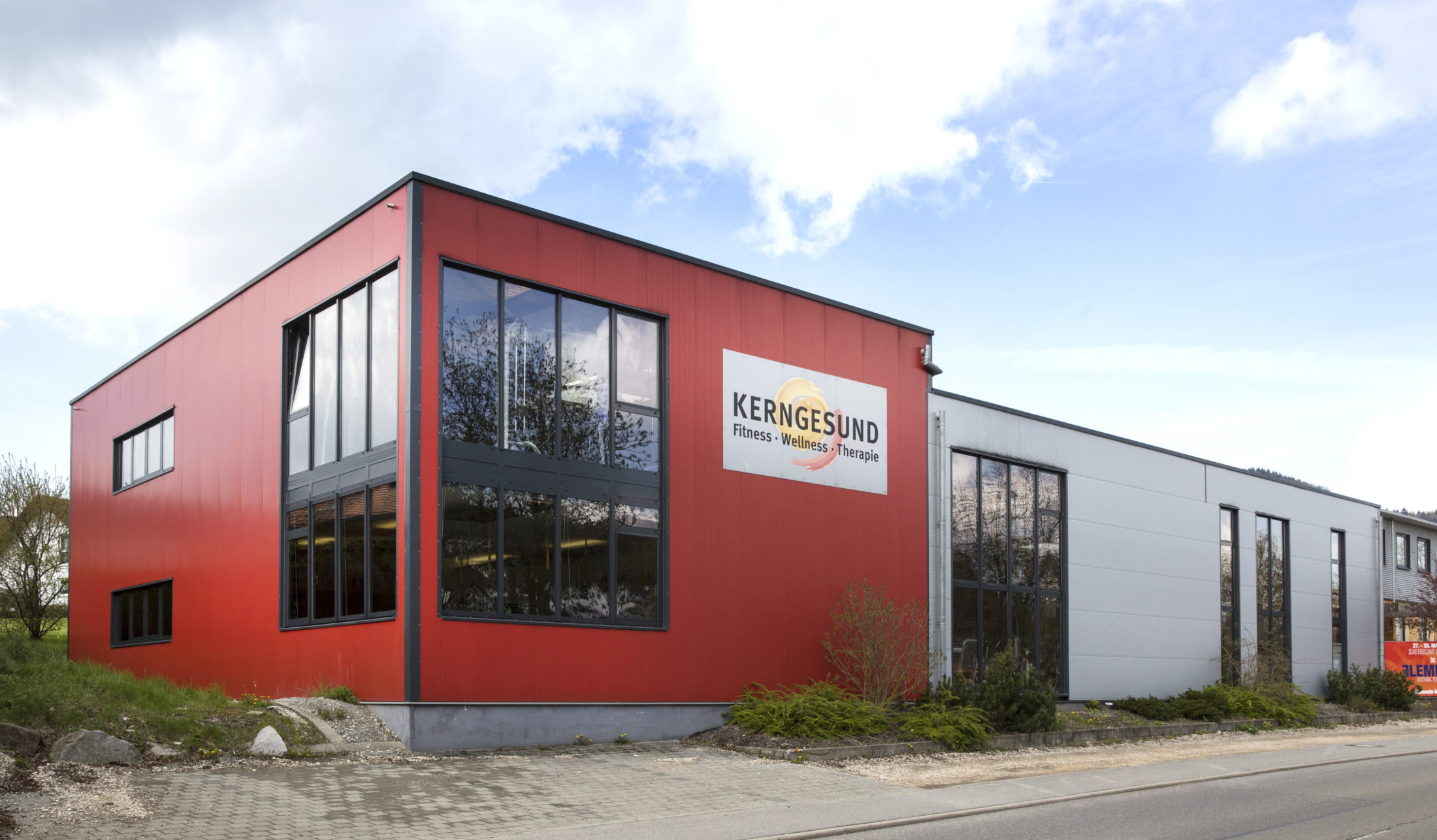Das Firmengebäude von Kerngesund